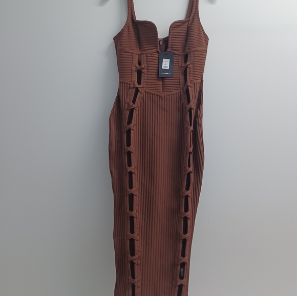 Fashion Nova No Cuts Given Bandage Midi Dress - Picture 6 of 10